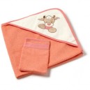 Nattou - Zamis - 131902 - Cap Bain avec Gant - Vache (Nattou)