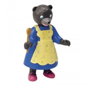 Papo - 30017 - Figurine - Maman Petit Ours Brun