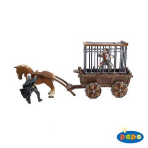 Papo - 39278 - Figurine Collection - Charrette Prison (Papo)