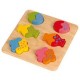 Pintoy Djeco-encastrement En Bois Geoformes Puzzle Double