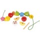 Djeco-fruit En Bois A Lacer - Boite De 12 (Pintoy)