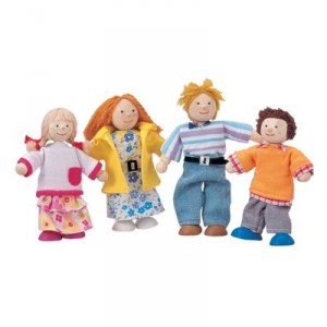 Plan Toys - Figurines - Famille moderne pour maison de poupées (Plan Toys, Figurines)