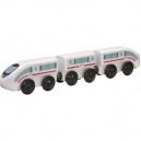Plan Toys - Jouet en bois - Train à grande vitesse en bois, Plan City