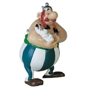 Plastoy - 60502 - Figurine- Obelix Tenant Idefix