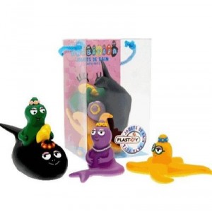 Plastoy - 80504 - Jouet De Bain-Barbamama Baleine,Barbabelle Sirene,Barbalala Coquillage,Barbotine ...