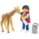 Playmobil - 3253 - Le Zoo - Gardienne zoo / Girafon