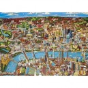 Puzzle Master Gibsons - Puzzle - Londres Looking North - 1000 Pièces (Import Grande Bretagne)