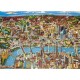 Puzzle Master Gibsons - Puzzle - Londres Looking North - 1000 Pièces (Import Grande Bretagne)
