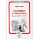 Memoires Libertaires , Lyon, 1919-1939 - Claire Auzias