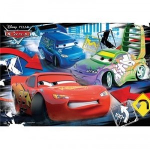Ravensburger - 09003 - Puzzle Classique - Courses Sauvages / Cars - 2X20 Pièces