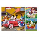 Ravensburger - 09247 - Puzzle enfant - Tout le monde aime Mickey - 3x49 Pièces
