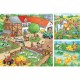 Ravensburger - 09293 - Puzzle Enfant - Animaux de la Ferme - 3 x 49 Pièces