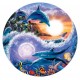 Ravensburger - 1000 pièces - Puzzle rond : Harmonie aquatique (Ravensburger)