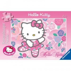 Ravensburger - 10894 - Puzzle Enfant - Chère Hello Kitty - 100 Pièces