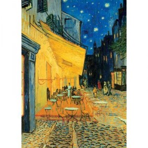 Ravensburger - 16209 - Puzzle - Terrasse café, soir - 1500 Pièces