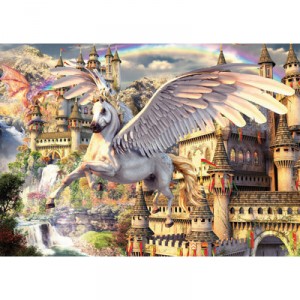 Ravensburger - 16369 - Puzzle - Pegasus flight - 1500 Rooms