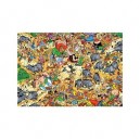 Ravensburger - 19163 - Puzzle - Astérix - Chasse aux Sangliers - 1000 Pièces