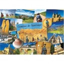 Ravensburger - Puzzle 1000 pièces - Vues Saint Jacques de Compostelle