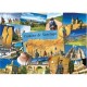 Ravensburger - Puzzle 1000 pièces - Vues Saint Jacques de Compostelle