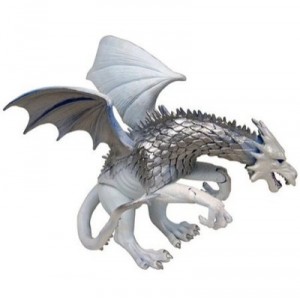 Sababa Toys Dragonologie - Figurine Articulées - Series 1 - Dragon de Glaces - 6" / 16 cm