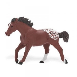 Safari Plastoy - 2302-29 - Figurine - Animal - Cheval Appaloosa