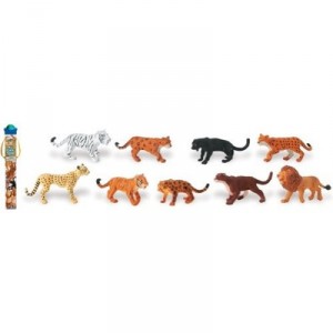 Safari Plastoy - 6946-04 - Figurine - Animal - Tubo Felins