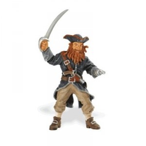 Safari Plastoy - 8512-29 - Figurines de Collection - captain thomas "barbe rouge"