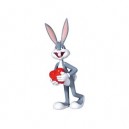 Salton Plastoy - 62411 - Figurine-Bugs Bunny Coeur