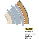 Hornby France - Scalextric - C8228 - Circuit - Voiture - Bordures et barrières extérieures 4°