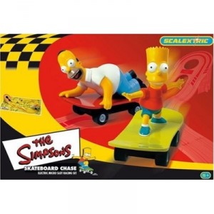 Scalextric - G1017 Circuit Simpsons - Skateboard Chase