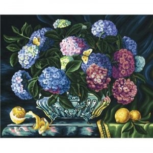 Schipper Peinture par numéros - Hortensias