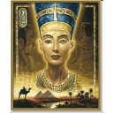 Schipper - 9130413 - Peinture par Numéro - Buste de Nefertiti - 40x50 cm (Import Allemagne)