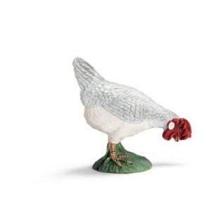 poule picorant (Schleich, Figurines)