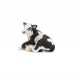 Schleich - 13639 - Figurine - Animaux - Veau Holstein - Couché