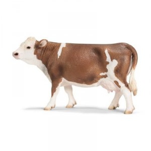 Schleich - 13641 - Figurine - Animaux - Vache Simmental Française (Schleich)