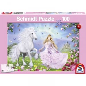 Schmidt Spiele La princesse des licornes, 100 pièces