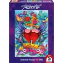 Puzzle 1000 pièces Tattoo, Love (Schmidt Spiele)