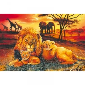 Schmidt Spiele Schmidt - 55056 - Child Puzzle - Lion Family - 150 pieces