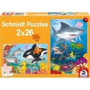 Schmidt Spiele Schmidt - 55510 - Puzzle - Enfant - Mer Multicolore