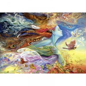 Schmidt Spiele Schmidt - 58843 - Puzzles - Goddess Of Airs - 1000 Rooms