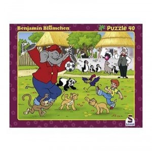 Schmidt Spiele - Puzzle 40 pieces - Benjamin: In football