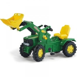 Schneider Optics Schneider Novus - 041749 - Tracteur à pédales avec pelle J.Deere 6920 - 136 cm (Import Allemagne)