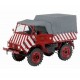 Schuco - SCHU00138 - Véhicule Miniature - Mercedes - Benz Unimog 401 Ville KOLN - Echelle 1 / 18