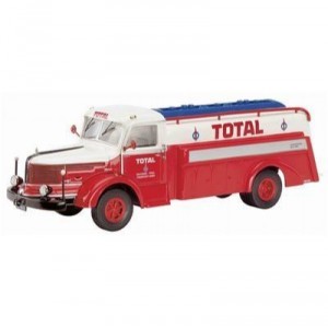 Schuco - SCHU03038 - Véhicule Miniature - Semi - Remorque Citerne Krupp Titan - Total - Echelle 1 / ...