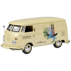 Schuco - SCHU03076 - Véhicule Miniature - Fourgonnette - VW T1 - Jacky Maeder and Co - Echelle 1 / 43