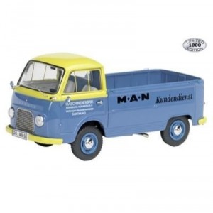 Schuco - SCHU03306 - Miniature Vehicle - Pick - up Ford Taunus - Man Kundendienst - Scale 1 / 43