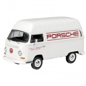 Schuco - SCHU03491 - Miniature Vehicle - Van - Raised Roof - Workshop porsche - Scale 1 ...