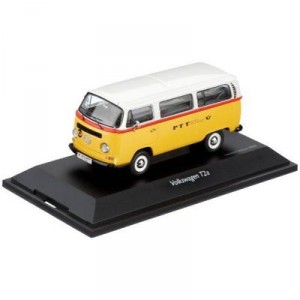 Schuco - SCHU03496 - Véhicule Miniature - VW T2a Bus Transport PTT - Echelle 1 / 43