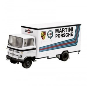 Schuco - SCHU03520 - Véhicule Miniature - Mercedes Benz LP 608 Camion atelier - Martini Racing - Edi...