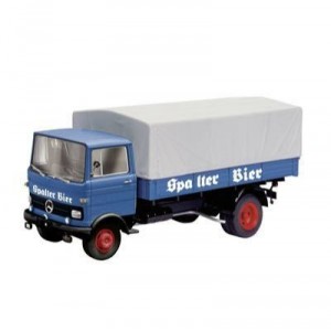 Schuco - SCHU03525 - Miniature Vehicle - Pick - up Baché Mercedes - Benz LP 608 - Spalter Bier - Ec ...